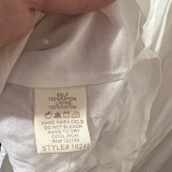 Yakira Bella Maxi Dress Women's Large Floral Long Modest Feminine Ruffles LS - Picture 6 of 6